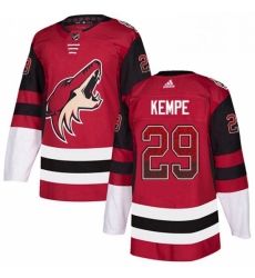 Mens Adidas Arizona Coyotes 29 Mario Kempe Authentic Maroon Drift Fashion NHL Jersey Mens Adidas Arizona Coyotes 29 Mario Kempe Authentic Maroon Drift Fashion NHL Jersey