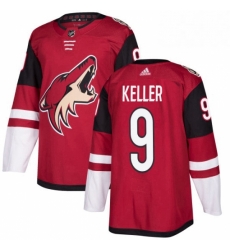 Mens Adidas Arizona Coyotes 9 Clayton Keller Authentic Burgundy Red Home NHL Jersey Mens Adidas Arizona Coyotes 9 Clayton Keller Authentic Burgundy Red Home NHL Jersey