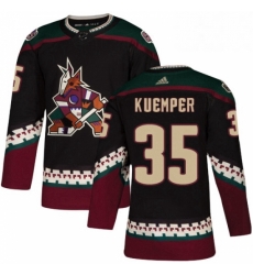 Youth Adidas Arizona Coyotes 35 Darcy Kuemper Premier Black Alternate NHL Jersey Youth Adidas Arizona Coyotes 35 Darcy Kuemper Premier Black Alternate NHL Jersey