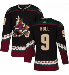 Youth Adidas Arizona Coyotes 9 Bobby Hull Authentic Black Alternate NHL Jersey Youth Adidas Arizona Coyotes 9 Bobby Hull Authentic Black Alternate NHL Jersey