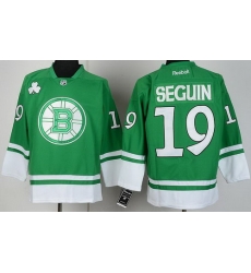 Boston Bruins 19 Tyler Seguin Green St Patty's Day NHL Jersey Boston Bruins 19 Tyler Seguin Green St Patty's Day NHL Jersey