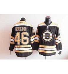 Boston Bruins 46 krejci black jersey Boston Bruins 46 krejci black jersey