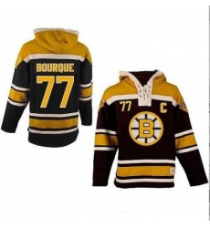 Boston Bruins 77# Ray Bourque Black Color Hooded Sweatshirt Boston Bruins 77# Ray Bourque Black Color Hooded Sweatshirt