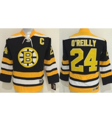 Bruins #24 Terry O 27Reilly Black CCM Youth Stitched NHL Jersey Bruins #24 Terry O 27Reilly Black CCM Youth Stitched NHL Jersey