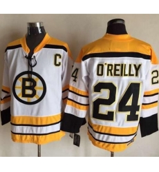 Bruins #24 Terry O 27Reilly White CCM Throwback Stitched NHL Jersey Bruins #24 Terry O 27Reilly White CCM Throwback Stitched NHL Jersey