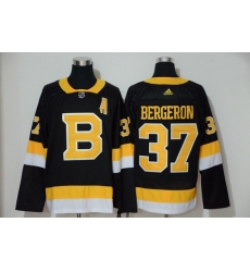 Bruins 37 Patrice Bergeron Black Adidas Jersey Bruins 37 Patrice Bergeron Black Adidas Jersey