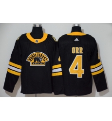 Bruins 4 Bobby Orr Black 3rd Adidas Jersey Bruins 4 Bobby Orr Black 3rd Adidas Jersey