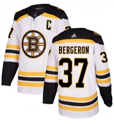 Men Adidas Boston Bruins #37 Patrice Bergeron White NHL Jersey Men Adidas Boston Bruins #37 Patrice Bergeron White NHL Jersey