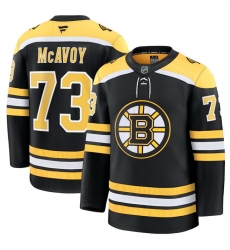 Men Boston Bruins 73 Charlie McAvoy Black 2024 25 Home Stitched Hockey Jersey Men Boston Bruins 73 Charlie McAvoy Black 2024 25 Home Stitched Hockey Jersey