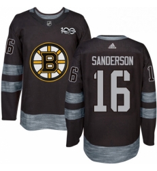 Mens Adidas Boston Bruins 16 Derek Sanderson Premier Black 1917 2017 100th Anniversary NHL Jersey Mens Adidas Boston Bruins 16 Derek Sanderson Premier Black 1917 2017 100th Anniversary NHL Jersey