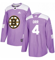 Mens Adidas Boston Bruins 4 Bobby Orr Authentic Purple Fights Cancer Practice NHL Jersey Mens Adidas Boston Bruins 4 Bobby Orr Authentic Purple Fights Cancer Practice NHL Jersey
