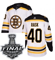 Mens Adidas Boston Bruins 40 Tuukka Rask Authentic White Away NHL Jersey Mens Adidas Boston Bruins 40 Tuukka Rask Authentic White Away NHL Jersey