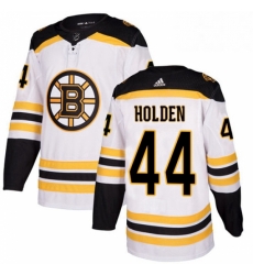 Mens Adidas Boston Bruins 44 Nick Holden Authentic White Away NHL Jersey Mens Adidas Boston Bruins 44 Nick Holden Authentic White Away NHL Jersey