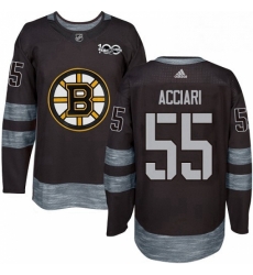 Mens Adidas Boston Bruins 55 Noel Acciari Authentic Black 1917 2017 100th Anniversary NHL Jersey Mens Adidas Boston Bruins 55 Noel Acciari Authentic Black 1917 2017 100th Anniversary NHL Jersey