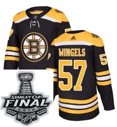 Mens Adidas Boston Bruins 57 Tommy Wingels Authentic Black Home NHL Jersey Mens Adidas Boston Bruins 57 Tommy Wingels Authentic Black Home NHL Jersey