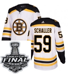 Mens Adidas Boston Bruins 59 Tim Schaller Authentic White Away NHL Jersey Mens Adidas Boston Bruins 59 Tim Schaller Authentic White Away NHL Jersey