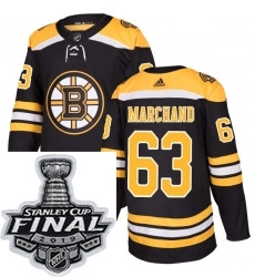 Mens Adidas Boston Bruins 63 Brad Marchand Authentic Black Home NHL Jersey Mens Adidas Boston Bruins 63 Brad Marchand Authentic Black Home NHL Jersey