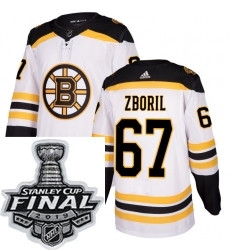Mens Adidas Boston Bruins 67 Jakub Zboril Authentic White Away NHL Jersey Mens Adidas Boston Bruins 67 Jakub Zboril Authentic White Away NHL Jersey