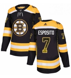 Mens Adidas Boston Bruins 7 Phil Esposito Authentic Black Drift Fashion NHL Jersey Mens Adidas Boston Bruins 7 Phil Esposito Authentic Black Drift Fashion NHL Jersey