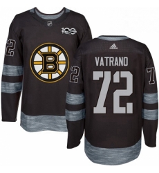 Mens Adidas Boston Bruins 72 Frank Vatrano Premier Black 1917 2017 100th Anniversary NHL Jersey Mens Adidas Boston Bruins 72 Frank Vatrano Premier Black 1917 2017 100th Anniversary NHL Jersey