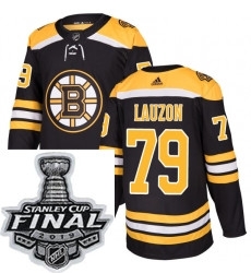 Mens Adidas Boston Bruins 79 Jeremy Lauzon Authentic Black Home NHL Jersey Mens Adidas Boston Bruins 79 Jeremy Lauzon Authentic Black Home NHL Jersey