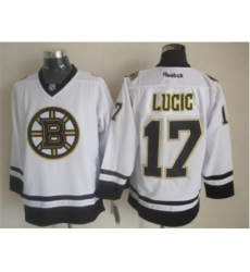 NHL Boston Bruins #17 Milan Lucic White Fashion Stitched Jerseys NHL Boston Bruins #17 Milan Lucic White Fashion Stitched Jerseys