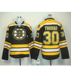 Women Boston Bruins 30 Tim Thomas Black Jersey Women Boston Bruins 30 Tim Thomas Black Jersey