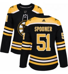 Womens Adidas Boston Bruins 51 Ryan Spooner Premier Black Home NHL Jersey Womens Adidas Boston Bruins 51 Ryan Spooner Premier Black Home NHL Jersey