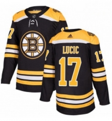 Youth Adidas Boston Bruins 17 Milan Lucic Premier Black Home NHL Jersey Youth Adidas Boston Bruins 17 Milan Lucic Premier Black Home NHL Jersey