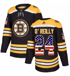Youth Adidas Boston Bruins 24 Terry OReilly Authentic Black USA Flag Fashion NHL Jersey Youth Adidas Boston Bruins 24 Terry OReilly Authentic Black USA Flag Fashion NHL Jersey