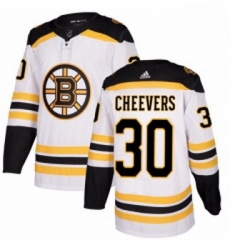 Youth Adidas Boston Bruins 30 Gerry Cheevers Authentic White Away NHL Jersey Youth Adidas Boston Bruins 30 Gerry Cheevers Authentic White Away NHL Jersey
