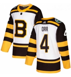 Youth Adidas Boston Bruins 4 Bobby Orr Authentic White 2019 Winter Classic NHL Jersey Youth Adidas Boston Bruins 4 Bobby Orr Authentic White 2019 Winter Classic NHL Jersey