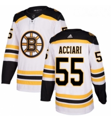 Youth Adidas Boston Bruins 55 Noel Acciari Authentic White Away NHL Jersey Youth Adidas Boston Bruins 55 Noel Acciari Authentic White Away NHL Jersey
