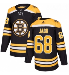 Youth Adidas Boston Bruins 68 Jaromir Jagr Premier Black Home NHL Jersey Youth Adidas Boston Bruins 68 Jaromir Jagr Premier Black Home NHL Jersey