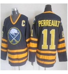 Buffalo Sabres #11 Gilbert Perreault Navy Blue CCM Throwback Stitched NHL Jersey Buffalo Sabres #11 Gilbert Perreault Navy Blue CCM Throwback Stitched NHL Jersey