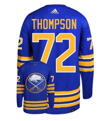 Men Buffalo Sabres 72 Tage Thompson Blue Stitched Jersey Men Buffalo Sabres 72 Tage Thompson Blue Stitched Jersey