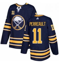 Mens Adidas Buffalo Sabres 11 Gilbert Perreault Authentic Navy Blue Home NHL Jersey Mens Adidas Buffalo Sabres 11 Gilbert Perreault Authentic Navy Blue Home NHL Jersey
