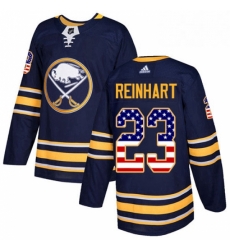 Mens Adidas Buffalo Sabres 23 Sam Reinhart Authentic Navy Blue USA Flag Fashion NHL Jersey Mens Adidas Buffalo Sabres 23 Sam Reinhart Authentic Navy Blue USA Flag Fashion NHL Jersey