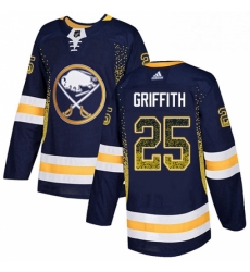 Mens Adidas Buffalo Sabres 25 Seth Griffith Authentic Navy Blue Drift Fashion NHL Jersey Mens Adidas Buffalo Sabres 25 Seth Griffith Authentic Navy Blue Drift Fashion NHL Jersey
