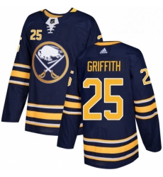 Mens Adidas Buffalo Sabres 25 Seth Griffith Authentic Navy Blue Home NHL Jersey Mens Adidas Buffalo Sabres 25 Seth Griffith Authentic Navy Blue Home NHL Jersey