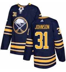 Mens Adidas Buffalo Sabres 31 Chad Johnson Premier Navy Blue Home NHL Jersey Mens Adidas Buffalo Sabres 31 Chad Johnson Premier Navy Blue Home NHL Jersey