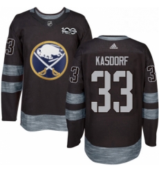 Mens Adidas Buffalo Sabres 33 Jason Kasdorf Authentic Black 1917 2017 100th Anniversary NHL Jersey Mens Adidas Buffalo Sabres 33 Jason Kasdorf Authentic Black 1917 2017 100th Anniversary NHL Jersey