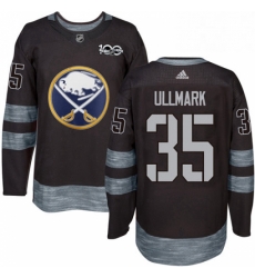 Mens Adidas Buffalo Sabres 35 Linus Ullmark Premier Black 1917 2017 100th Anniversary NHL Jersey Mens Adidas Buffalo Sabres 35 Linus Ullmark Premier Black 1917 2017 100th Anniversary NHL Jersey