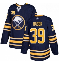 Mens Adidas Buffalo Sabres 39 Dominik Hasek Authentic Navy Blue Home NHL Jersey Mens Adidas Buffalo Sabres 39 Dominik Hasek Authentic Navy Blue Home NHL Jersey