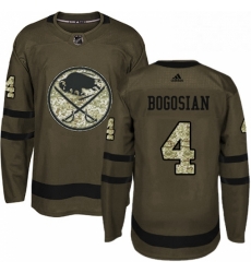 Mens Adidas Buffalo Sabres 4 Zach Bogosian Authentic Green Salute to Service NHL Jersey Mens Adidas Buffalo Sabres 4 Zach Bogosian Authentic Green Salute to Service NHL Jersey