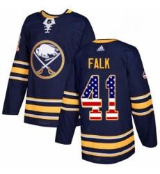 Mens Adidas Buffalo Sabres 41 Justin Falk Authentic Navy Blue USA Flag Fashion NHL Jersey Mens Adidas Buffalo Sabres 41 Justin Falk Authentic Navy Blue USA Flag Fashion NHL Jersey