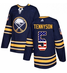Mens Adidas Buffalo Sabres 5 Matt Tennyson Authentic Navy Blue USA Flag Fashion NHL Jersey Mens Adidas Buffalo Sabres 5 Matt Tennyson Authentic Navy Blue USA Flag Fashion NHL Jersey