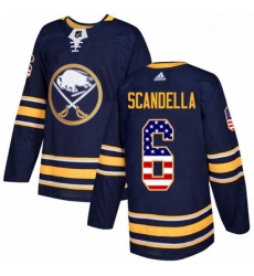 Mens Adidas Buffalo Sabres 6 Marco Scandella Authentic Navy Blue USA Flag Fashion NHL Jersey Mens Adidas Buffalo Sabres 6 Marco Scandella Authentic Navy Blue USA Flag Fashion NHL Jersey