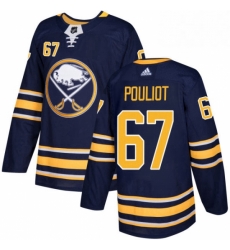 Mens Adidas Buffalo Sabres 67 Benoit Pouliot Premier Navy Blue Home NHL Jersey Mens Adidas Buffalo Sabres 67 Benoit Pouliot Premier Navy Blue Home NHL Jersey