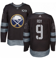 Mens Adidas Buffalo Sabres 9 Derek Roy Authentic Black 1917 2017 100th Anniversary NHL Jersey Mens Adidas Buffalo Sabres 9 Derek Roy Authentic Black 1917 2017 100th Anniversary NHL Jersey